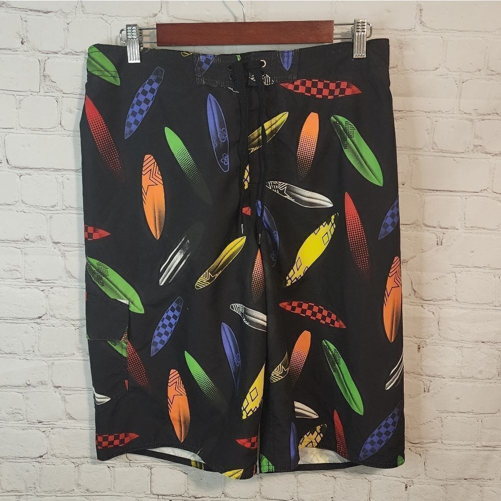 Men's Hang Ten swim trunks, size XL